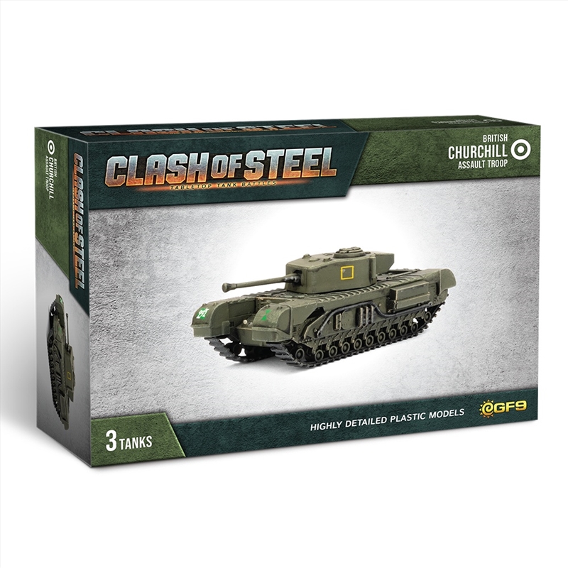 Clash of Steel: Churchill Assault Troop/Product Detail/RPG Games