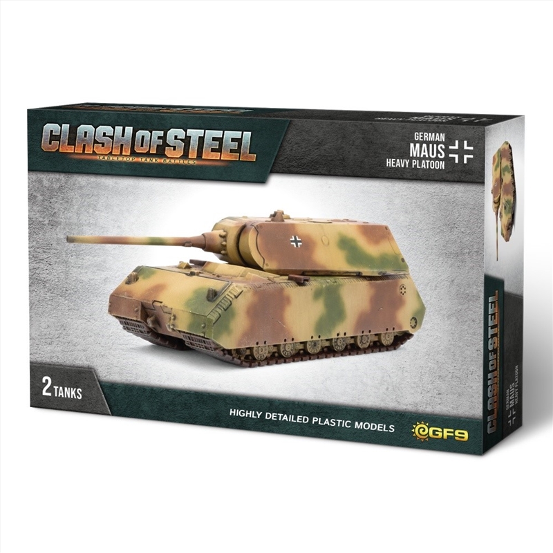 Clash of Steel: Maus Heavy Tank Platoon/Product Detail/RPG Games