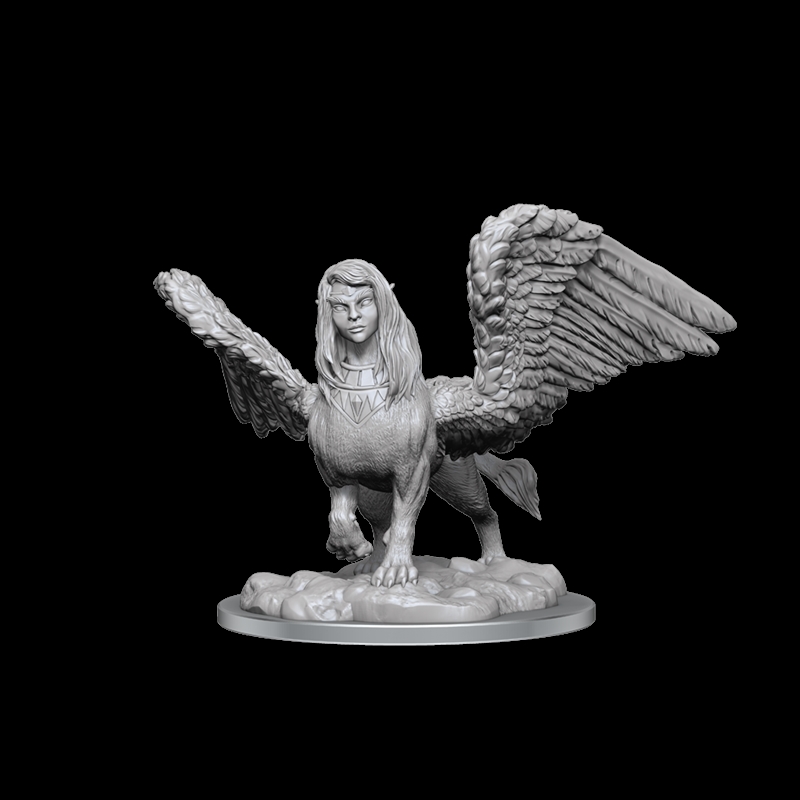 Critical Role Unpainted Miniatures Sphinx Female/Product Detail/RPG Games
