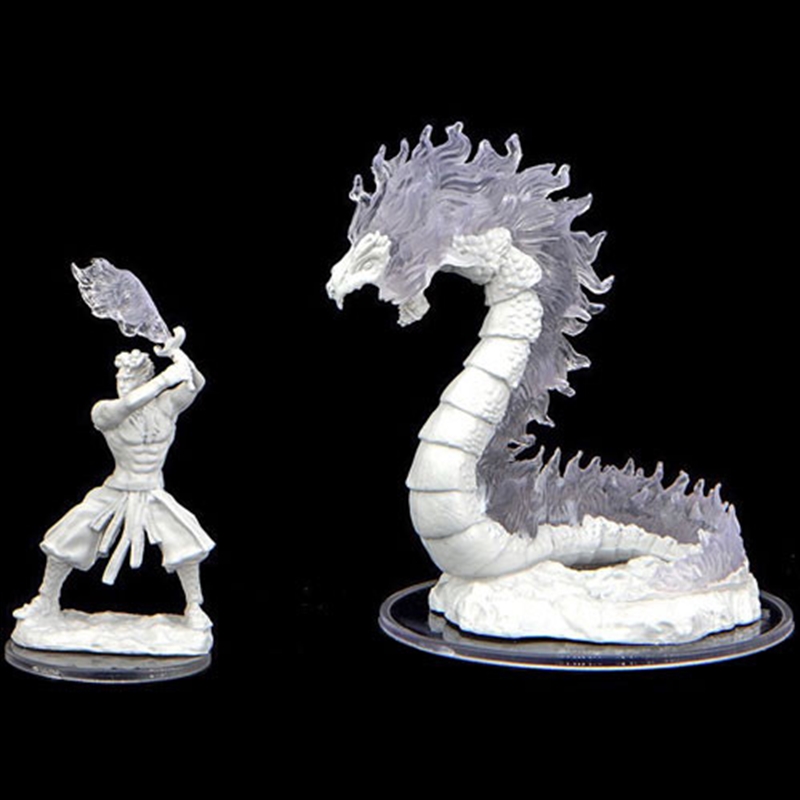 Critical Role Unpainted Minis: Ashari Firetamer & Inferno Serpent/Product Detail/RPG Games