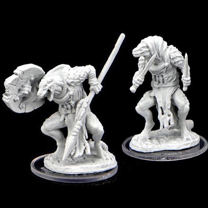 Critical Role Unpainted Minis: Kuul'Tevir Javelineer & Assassin/Product Detail/RPG Games
