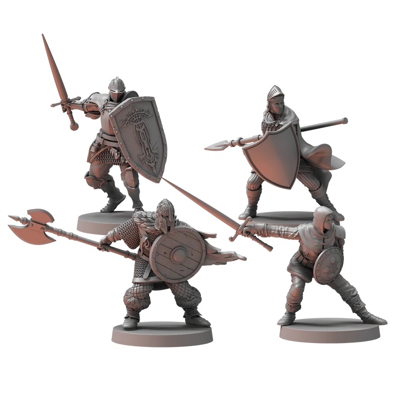 Dark Souls RPG Miniatures: Unkindled Heroes Pack 1/Product Detail/RPG Games