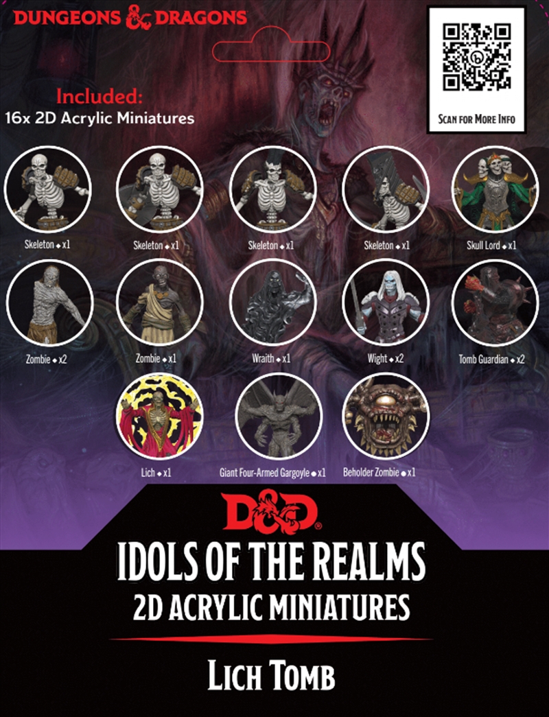 D&D Idols of the Realms Lich Tomb 2D Set/Product Detail/RPG Games