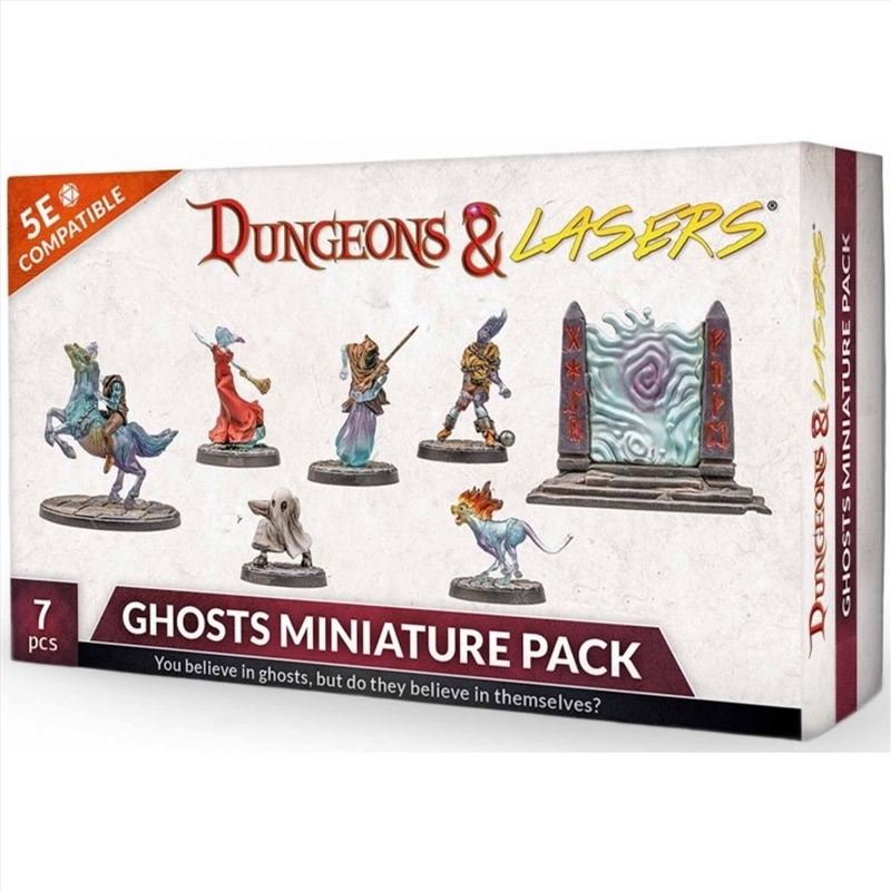 Dungeons & Lasers: Miniatures - Ghosts Miniature Pack/Product Detail/RPG Games