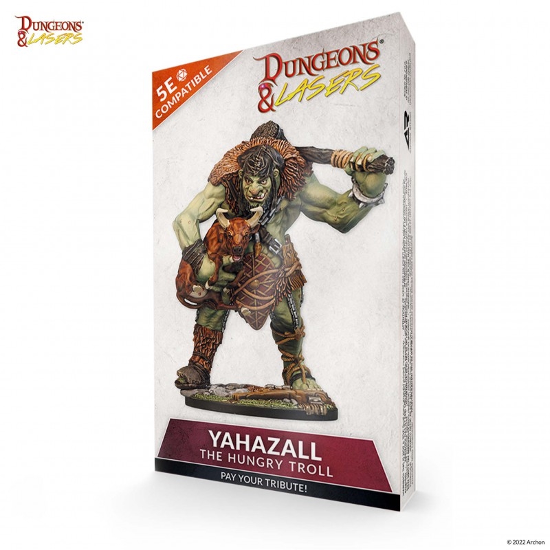 Dungeons & Lasers: Miniatures - Yahazzal The Hungry Troll/Product Detail/RPG Games