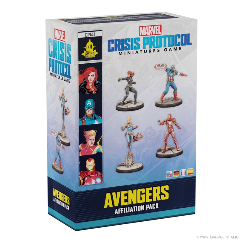 Marvel: Crisis Protocol Avengers Affiliation Pack/Product Detail/RPG Games