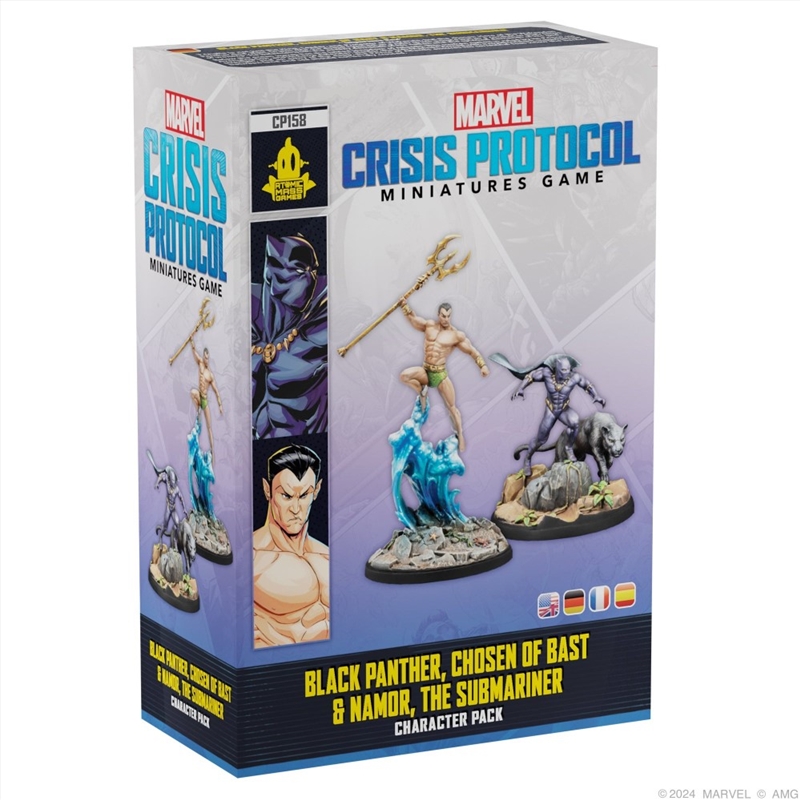 Marvel: Crisis Protocol Black Panther; Chosen of Bast & Namor/Product Detail/RPG Games