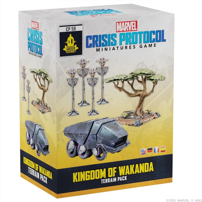 Marvel: Crisis Protocol Kingdom of Wakanda Terrain Pack/Product Detail/RPG Games