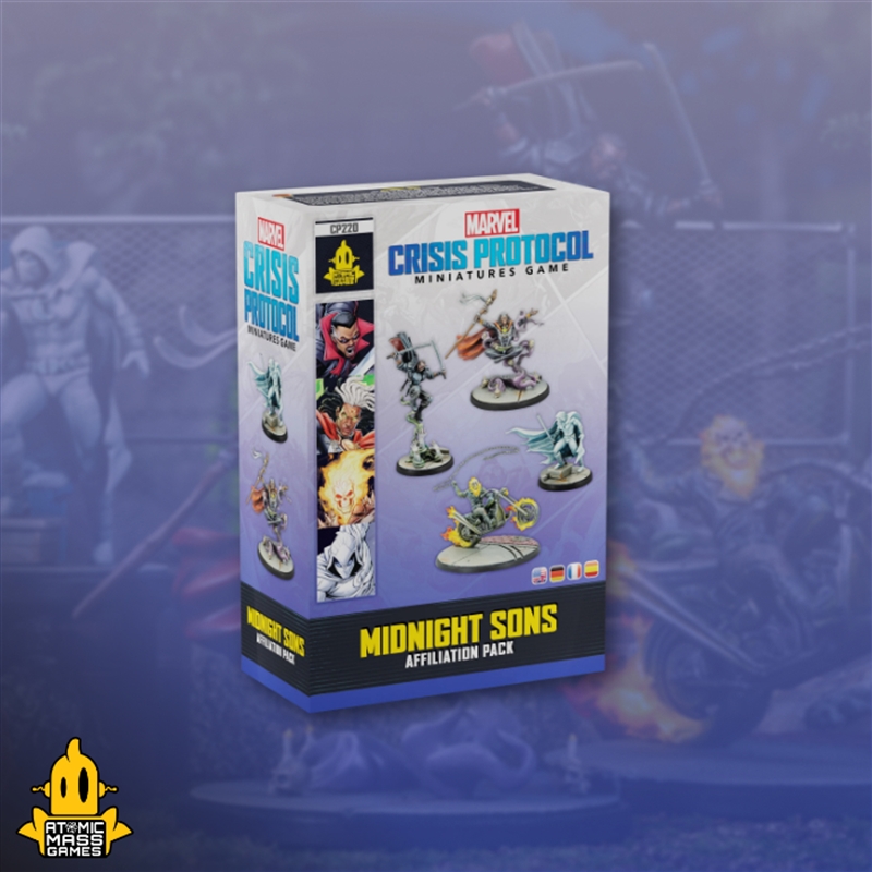 Marvel: Crisis Protocol Midnight Sons Affiliation Pack/Product Detail/RPG Games