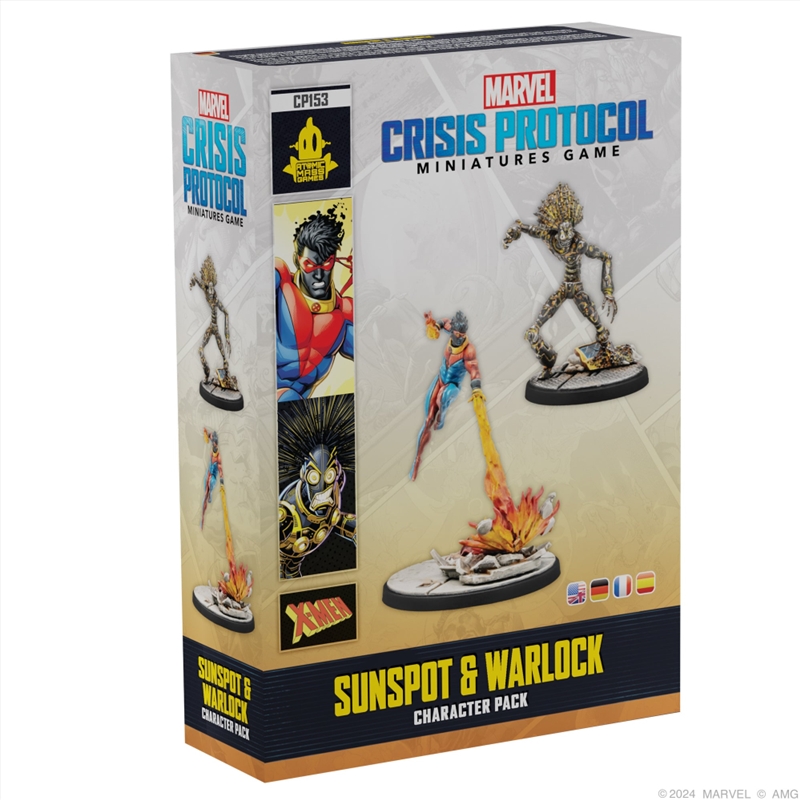 Marvel: Crisis Protocol Sunspot & Warlock/Product Detail/RPG Games