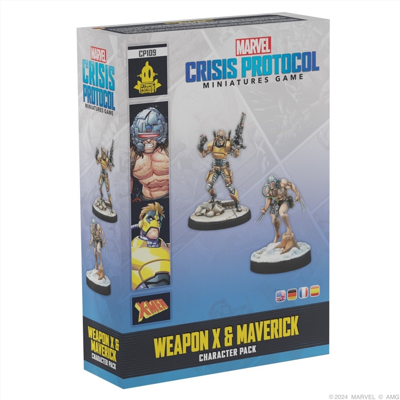 Marvel: Crisis Protocol Weapon X & Maverick/Product Detail/RPG Games