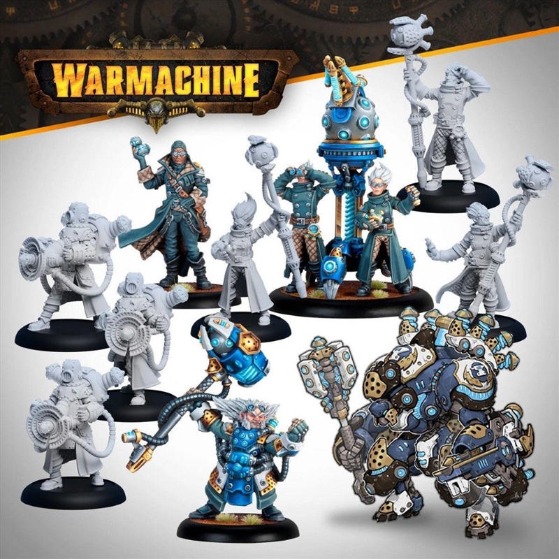 Warmachine: Cygnar Storm Forge Command Cadre/Product Detail/RPG Games