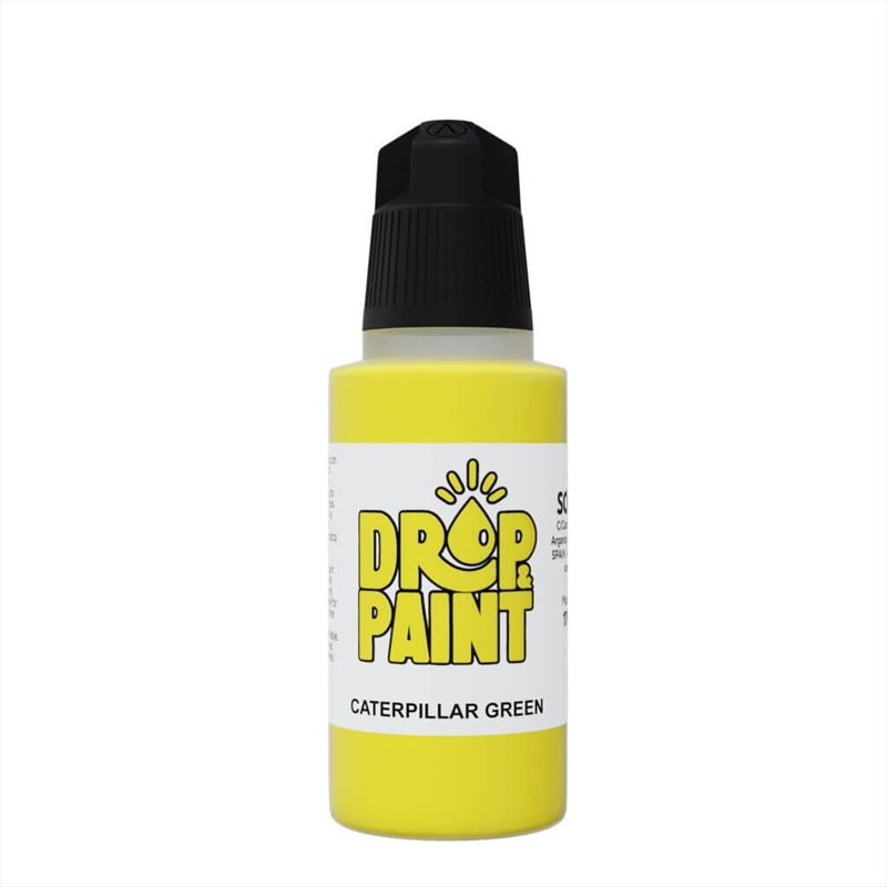 Scale 75 - Drop and Paints - Caterpillar Green 17ml/Product Detail/Paints