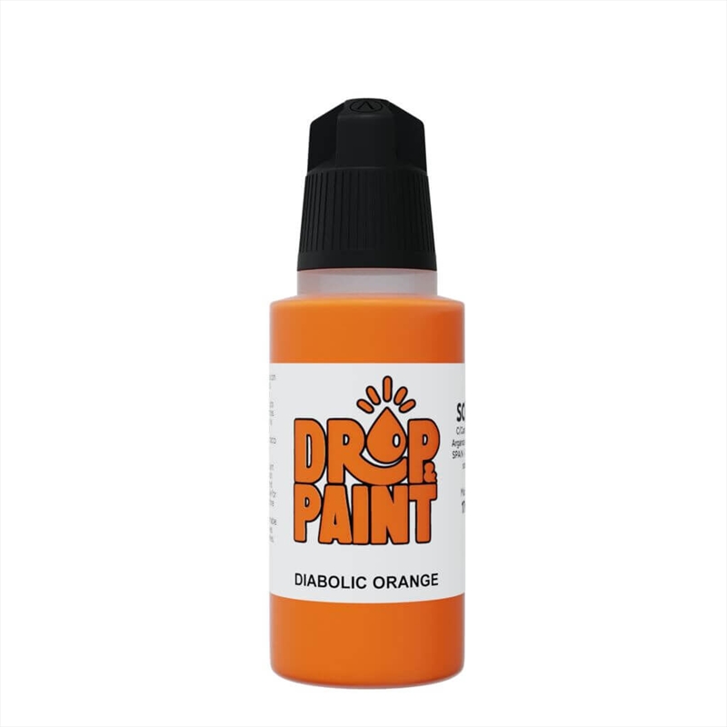Scale 75 - Drop and Paints - Diabolic Orange 17ml/Product Detail/Paints