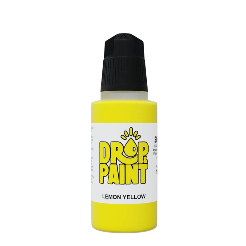Scale 75 - Drop and Paints - Lemon Yellow  17ml/Product Detail/Paints