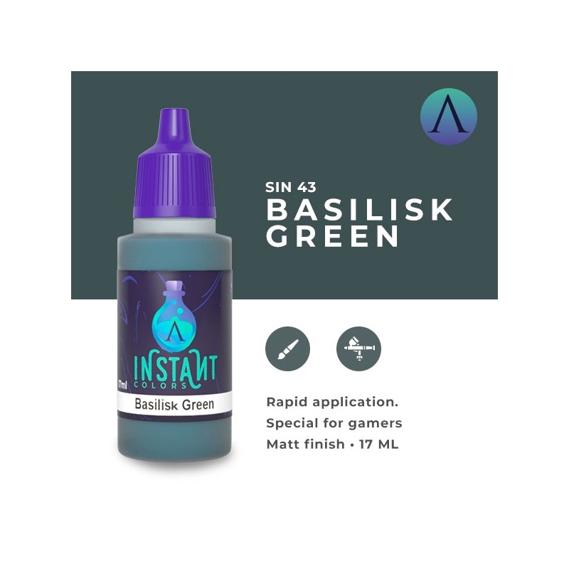 Scale 75 - Instant Colors - Basilisk Green 17ml/Product Detail/Paints