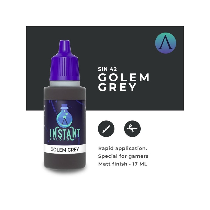 Scale 75 - Instant Colors - Golem Grey 17ml/Product Detail/Paints