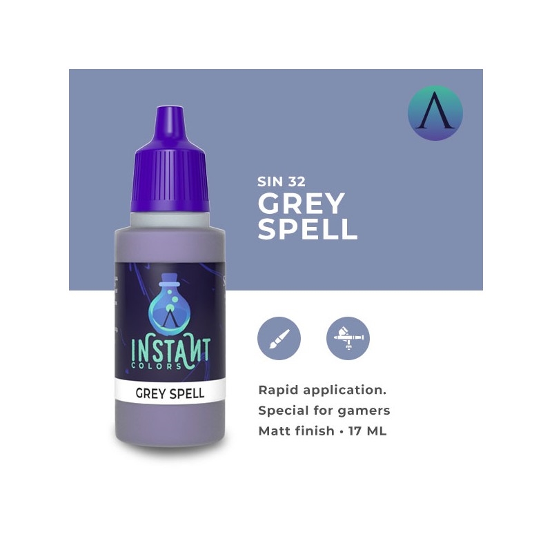 Scale 75 - Instant Colors - Grey Spell 17ml/Product Detail/Paints