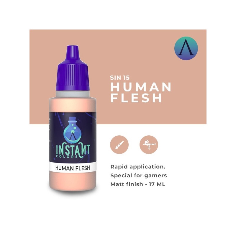 Scale 75 - Instant Colors - Human Flesh 17ml/Product Detail/Paints