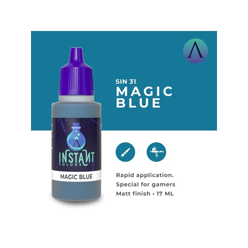 Scale 75 - Instant Colors - Magic Blue 17ml/Product Detail/Paints