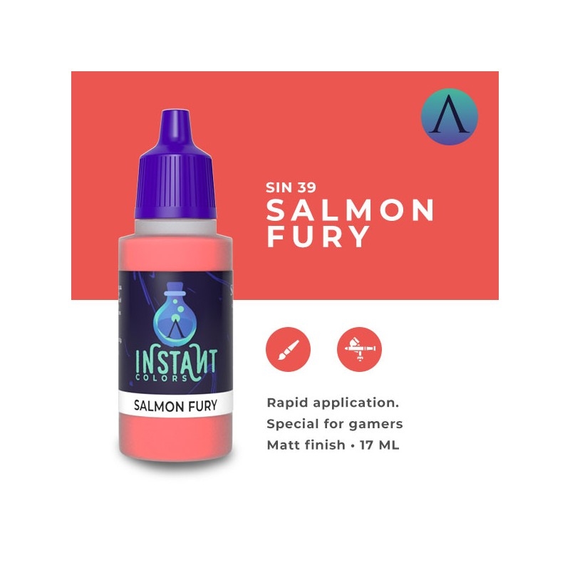 Scale 75 - Instant Colors - Salmon Fury 17ml/Product Detail/Paints