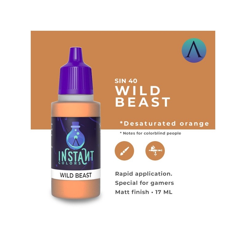 Scale 75 - Instant Colors - Wild Beast 17ml/Product Detail/Paints