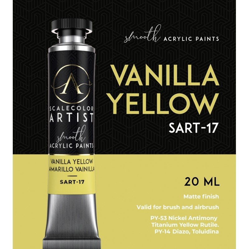 Scale 75 - Scalecolor Artist - Vanilla Yellow 20ml/Product Detail/Paints