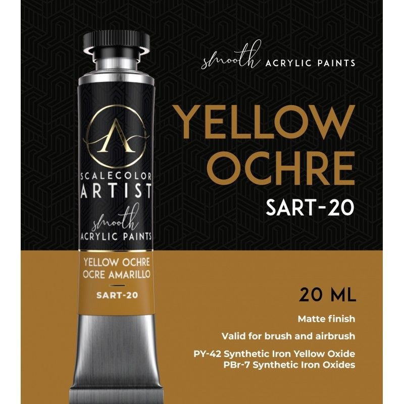 Scale 75 - Scalecolor Artist - Yellow Ochre 20ml/Product Detail/Paints