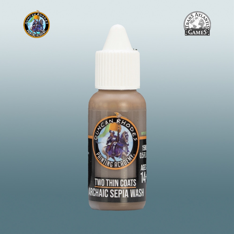 Two Thin Coats - Archaic Sepia Wash 15ml/Product Detail/Paints
