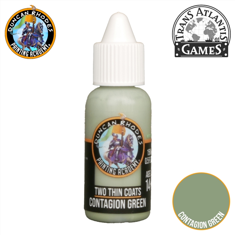 Two Thin Coats - Contagion Green 15ml/Product Detail/Paints