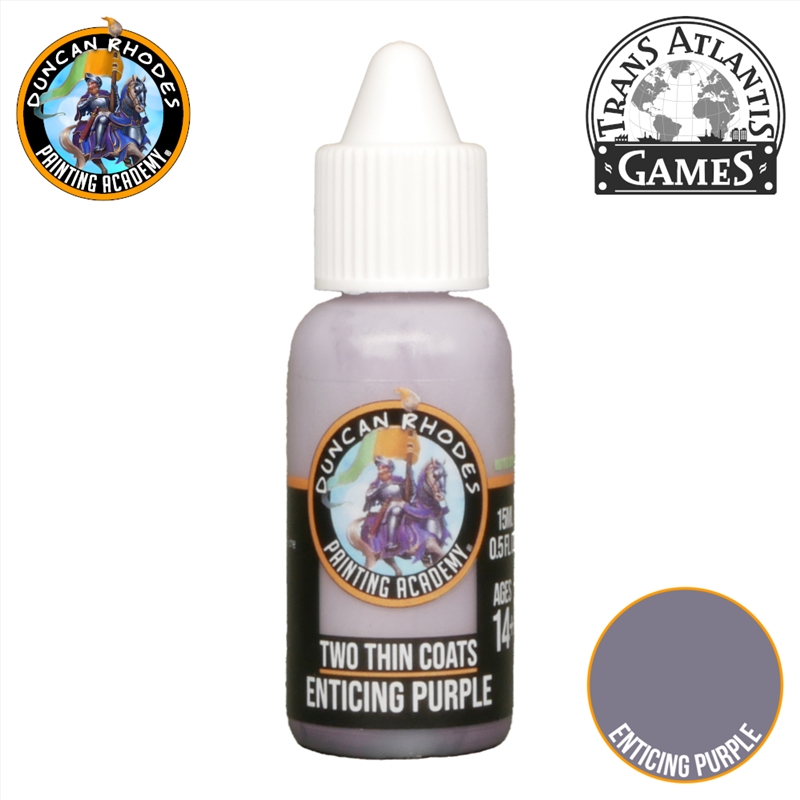 Two Thin Coats - Enticing Purple 15ml/Product Detail/Paints