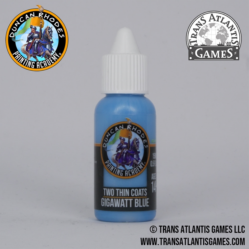 Two Thin Coats - Gigawatt Blue 15ml/Product Detail/Paints