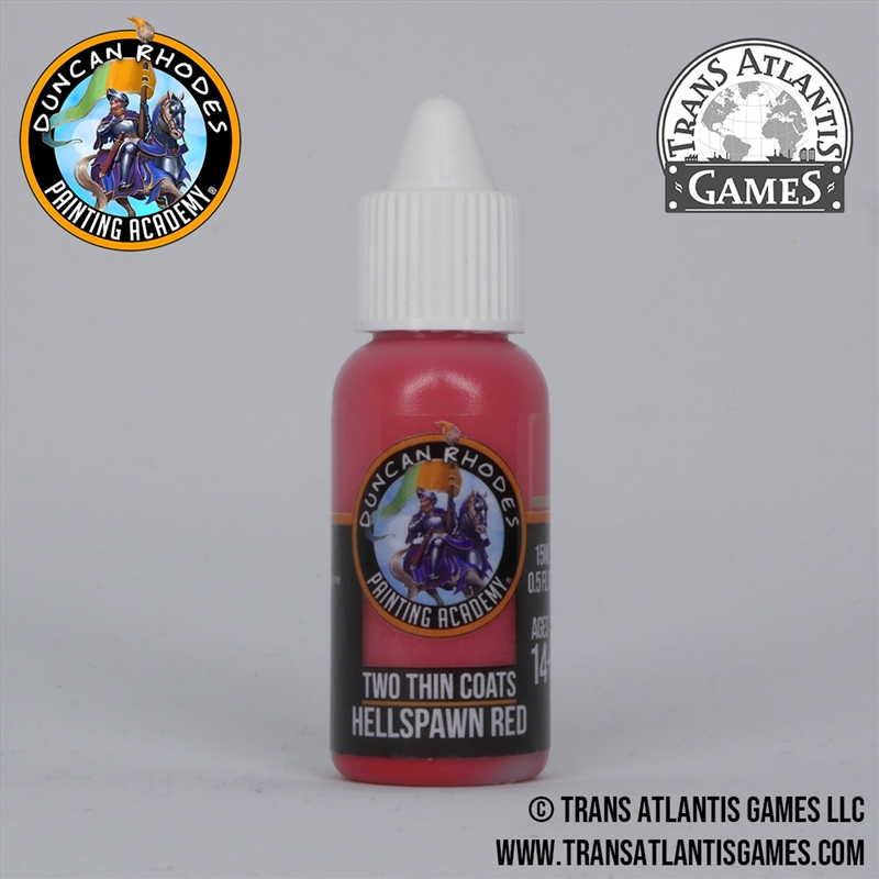 Two Thin Coats - Hellspawn Red 15ml/Product Detail/Paints