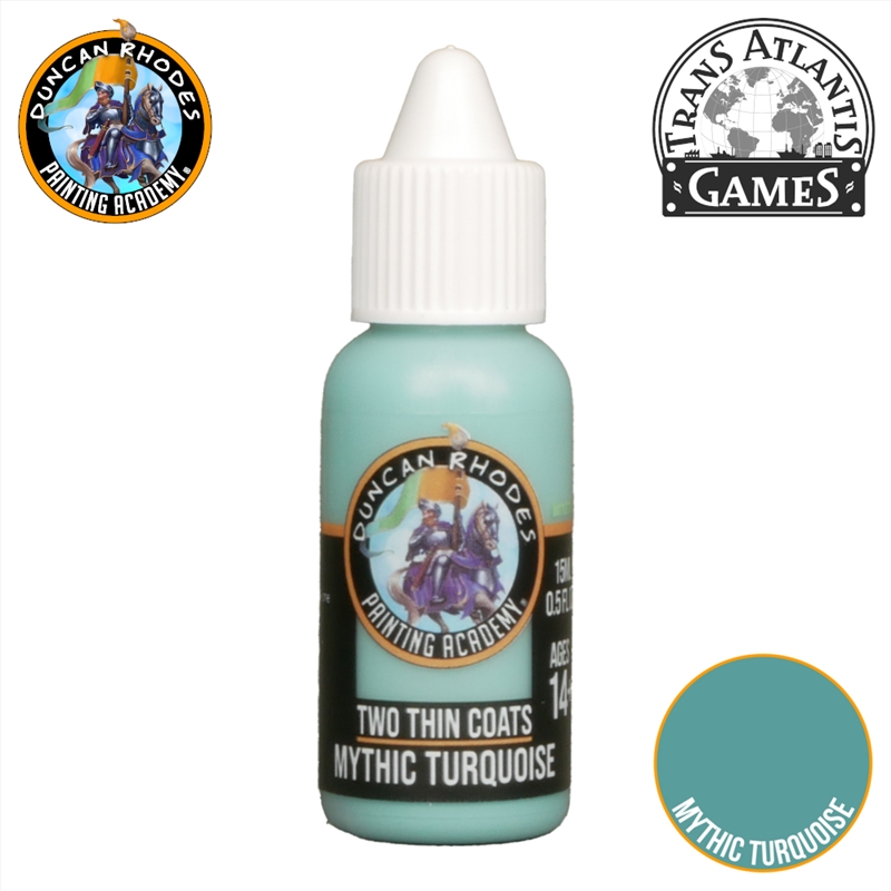 Two Thin Coats - Mythic Turquoise 15ml/Product Detail/Paints