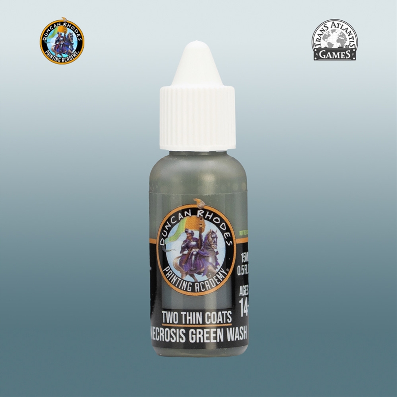 Two Thin Coats - Necrosis Green Wash 15ml/Product Detail/Paints