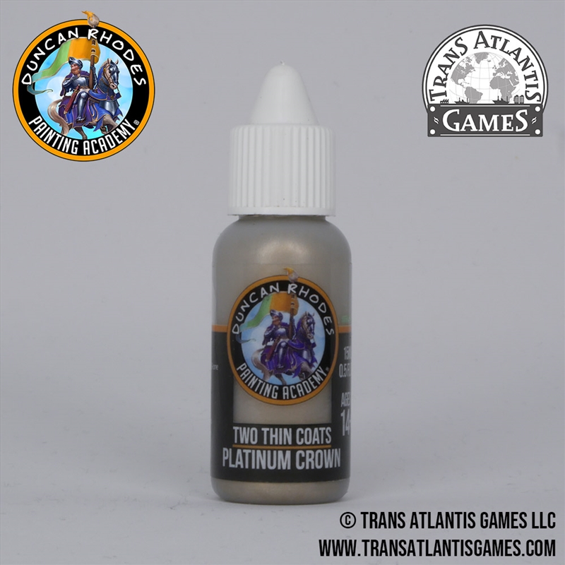 Two Thin Coats - Platinum Crown 15ml/Product Detail/Paints