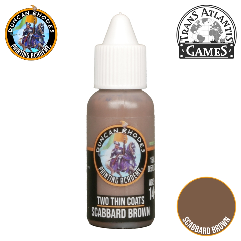 Two Thin Coats - Scabbard Brown 15ml/Product Detail/Paints