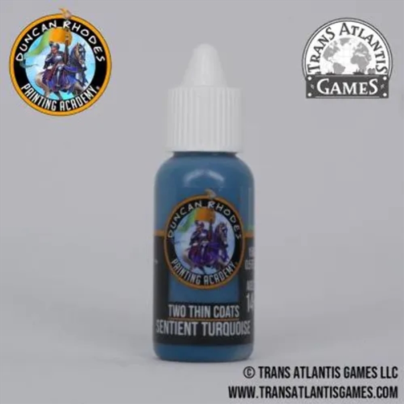 Two Thin Coats - Sentient Turquoise 15ml/Product Detail/Paints