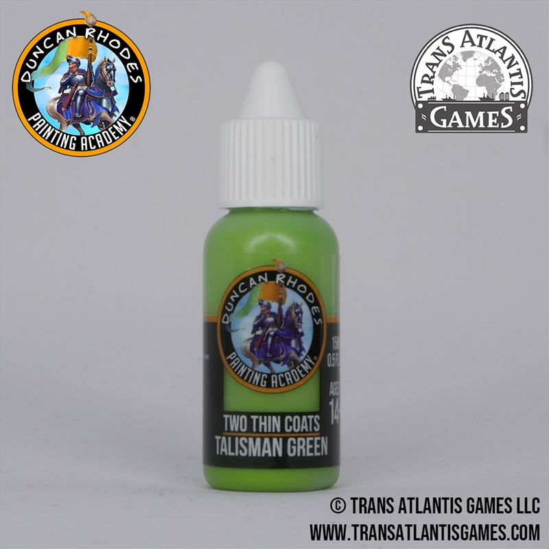 Two Thin Coats - Talisman Green 15ml/Product Detail/Paints