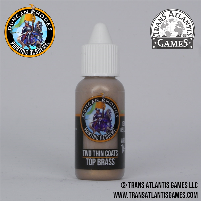 Two Thin Coats - Top Brass 15ml/Product Detail/Paints