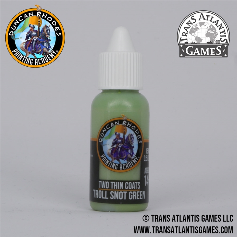 Two Thin Coats - Troll Snot Green 15ml/Product Detail/Paints