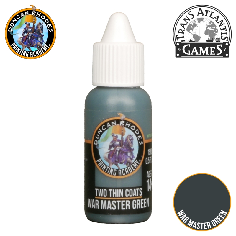 Two Thin Coats - War Master Green 15ml/Product Detail/Paints