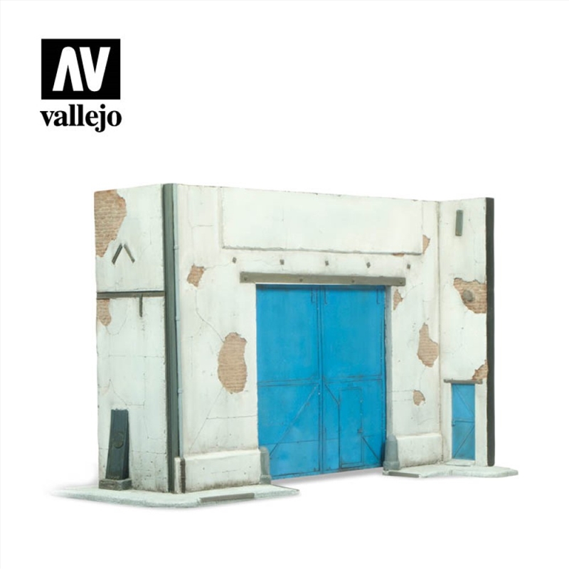 Vallejo - Scenics Bases 1/35 -Factory Facade/Product Detail/Arts & Craft