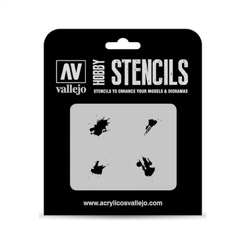 Vallejo - Stencils - Texture Effects - Petrol Spills/Product Detail/Arts & Craft