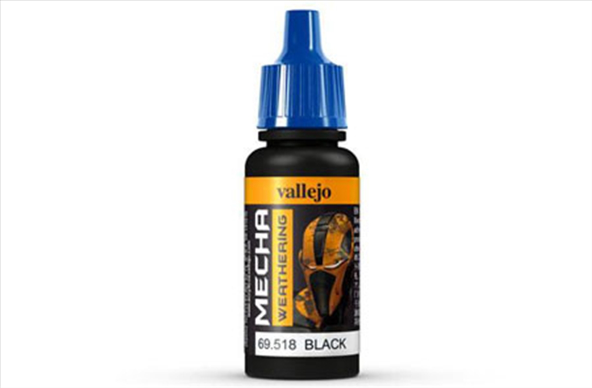 Vallejo - Mecha Colour - Black Wash 17ml/Product Detail/Paints