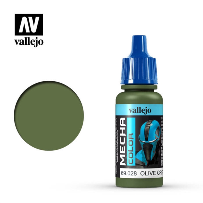 Vallejo - Mecha Colour - Olive Green 17ml/Product Detail/Paints