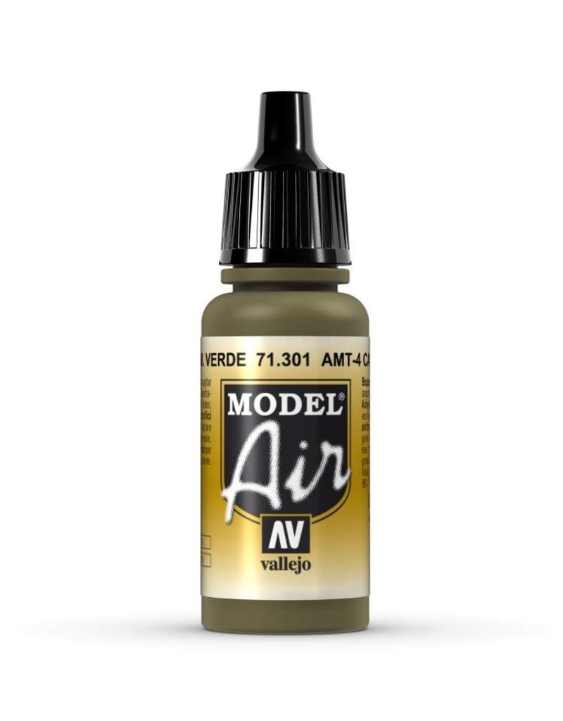 Vallejo - Model Air - AMT-4 Camouflage Green 17 ml/Product Detail/Paints