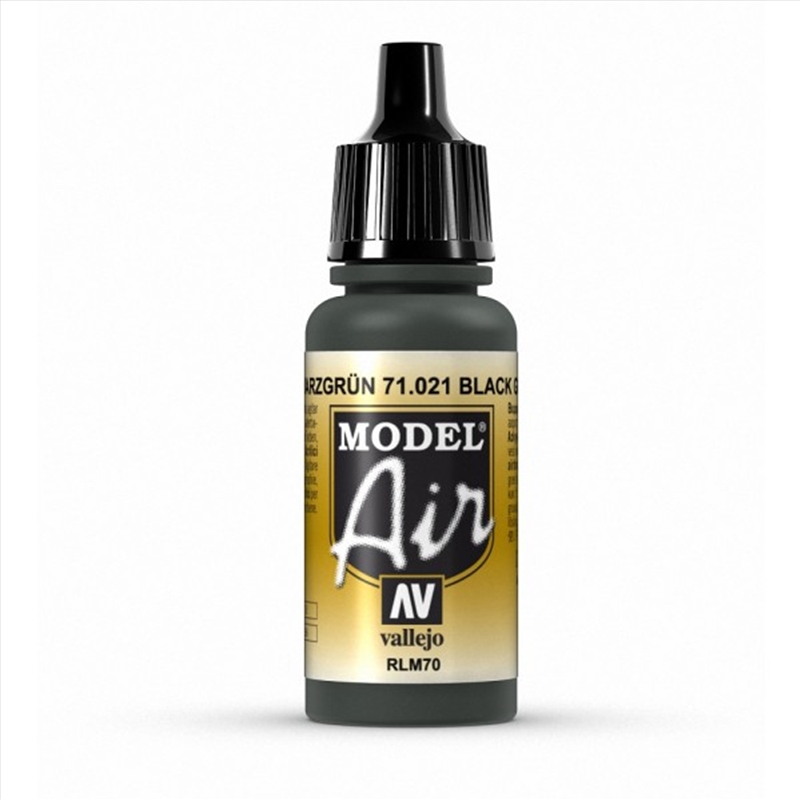 Vallejo - Model Air - Black Green RLM70 17 ml/Product Detail/Paints