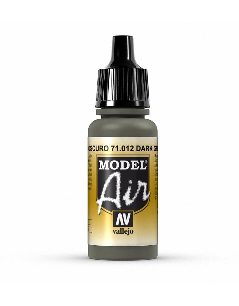 Vallejo - Model Air - Dark Green 17 ml/Product Detail/Paints