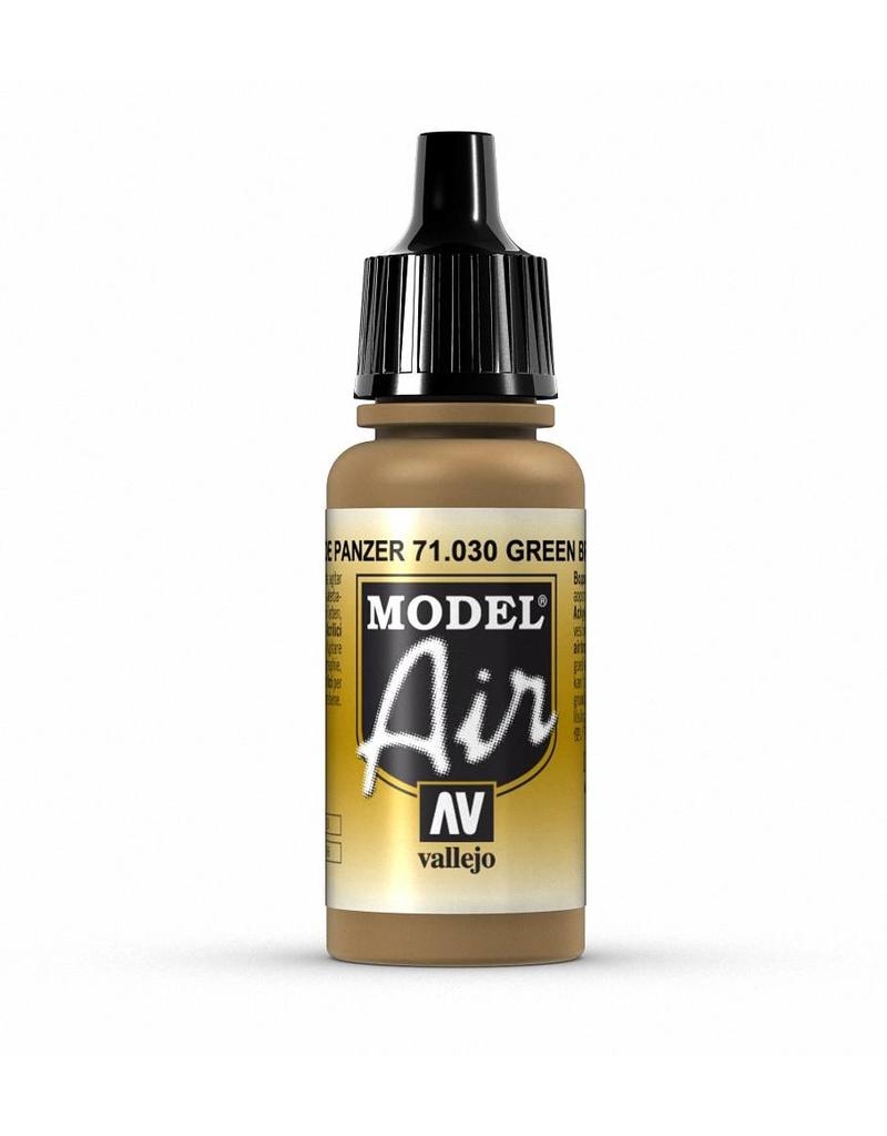 Vallejo - Model Air - Green Brown 17 ml/Product Detail/Paints